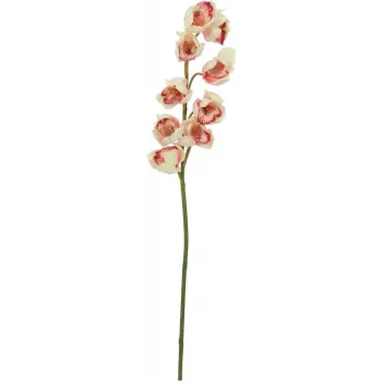 Umělá větvička Cymbidium EUROPALMS, krémově růžová, 90 cm 82530311