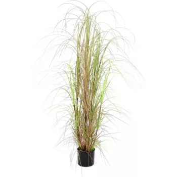 EUROPALMS Artificial Grass Bush, 150cm, Green, Indoor Decoration 82600127