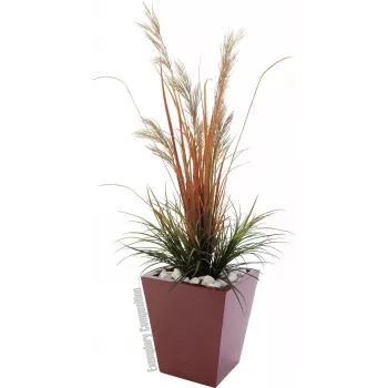 Dekorativní koule EUROPALMS Leichtsinn Basic-50, červená, lesklá 83011868