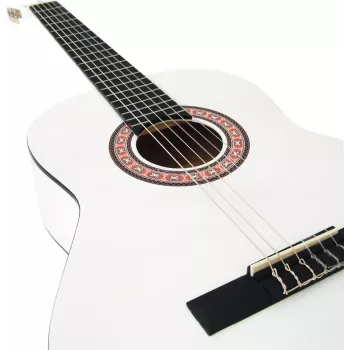 DIMAVERY AC-303 Classical Guitar, White (26241008)