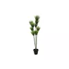 Umělá rostlina papyru EUROPALMS, 150 cm, zelená, v černém květináči 82600223