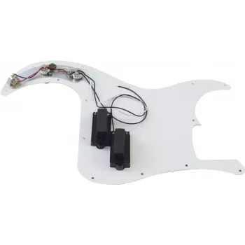 Pickguard DIMAVERY pro modely elektrické baskytary PB, třívrstvý, černý 26300210