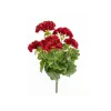 Umělá pelargonie EUROPALMS, tmavě červená, 42 cm 82600112