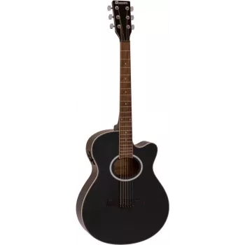 DIMAVERY AW-400 Western Guitar, Black 26235089