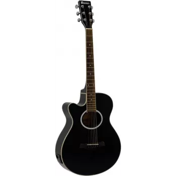 Akustická kytara dreadnought pro leváky DIMAVERY AW-400 černá 26235090
