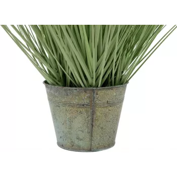 Umělá okrasná tráva EUROPALMS 65 cm zelená černý květináč 82600145