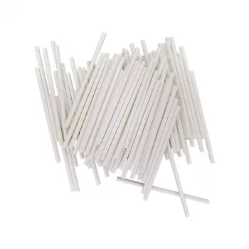 LURCH Flexiform Paper Cake Pop Sticks White 100 pcs (85127)