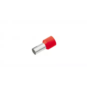 Částečně izolovaná kabelová koncovka Cimco 187220 1,5 mm² červená 100 ks