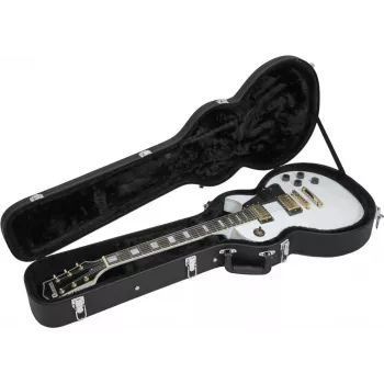 Dimavery Form-Case E-Guitar LP Hard Case, Black 26341023