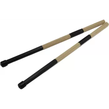 Bubnové paličky DIMAVERY DDS-Rods javorové, 19 paliček, gumová rukojeť, 405 mm, pár 26070380
