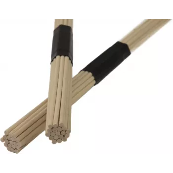 Bubnové paličky DIMAVERY DDS-Rods javorové, 19 paliček, gumová rukojeť, 405 mm, pár 26070380