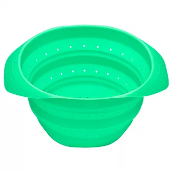 Skládací silikonové síto LURCH 24 cm, zelené 210285