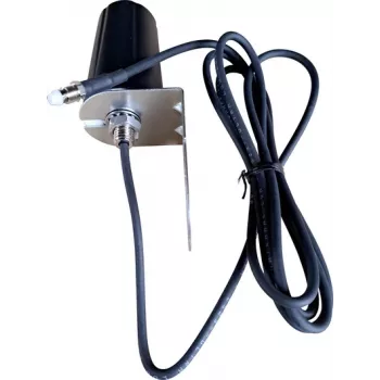 Wittenberg Antennen 5G LTE všesměrová anténa, 2 m kabel, FME samice, 50 Ohm, nástěnná/ stožárová montáž (Poly-103554)