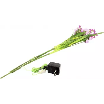 EUROPALMS Arum Lily 3-Piece Set with LEDs, Pink, 85cm 83330304