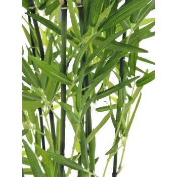 EUROPALMS Artificial Bamboo in Decorative Bowl, 120cm 82509261