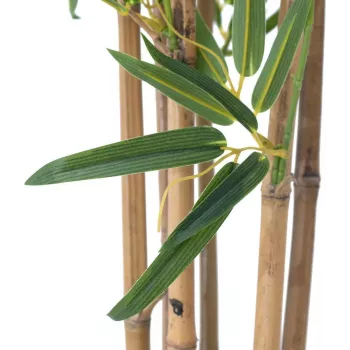 EUROPALMS Bambus deluxe, Artificial Bamboo Plant, 120cm (82509165)
