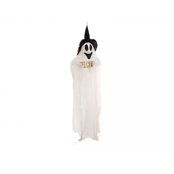 Halloweenská svítící figurka smějícího se ducha EUROPALMS, 215 cm 83316150