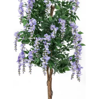 Umělý strom EUROPALMS Goldregen, fialové květy, 180 cm 82507136