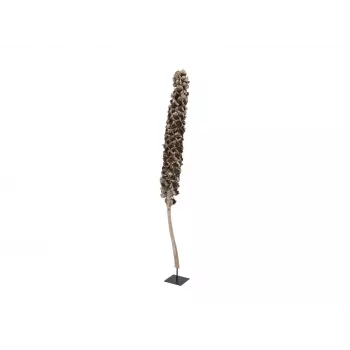 Umělá kokosová palma EUROPALMS Cacho Coco, 120-190 cm, pravý dřevěný kmen, 12 listů, interiér 83502349