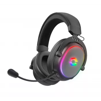 Bezdrátová RGB stereo herní sluchátka SPEEDLINK CONUX – pro PC/PS5/PS4/Xbox Series X/S/Switch2/Switch/OLED/Lite, černá (SL-860101-BK)