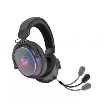Bezdrátová RGB stereo herní sluchátka SPEEDLINK CONUX – pro PC/PS5/PS4/Xbox Series X/S/Switch2/Switch/OLED/Lite, černá (SL-860101-BK)