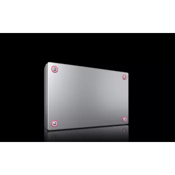 Rittal KX Terminal Box, Stainless Steel 1.4301, 200x200x120mm, IP66, Without Mounting Plate 1563000