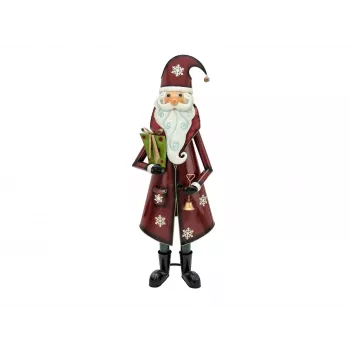 Kovová figurka Santa Clause EUROPALMS červená 150 cm 83314903