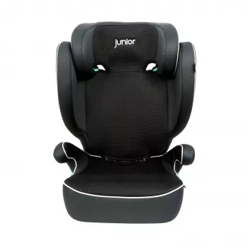 Dětská podsedáková sedačka Petex Basic 1500 černá HDPE ECE R129 i-Size 100-150 cm směrem vpřed