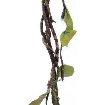 Girlanda z myrty bahenní EUROPALMS s LED, bílá, 180 cm 83330308
