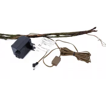 Girlanda z myrty bahenní EUROPALMS s LED, bílá, 180 cm 83330308