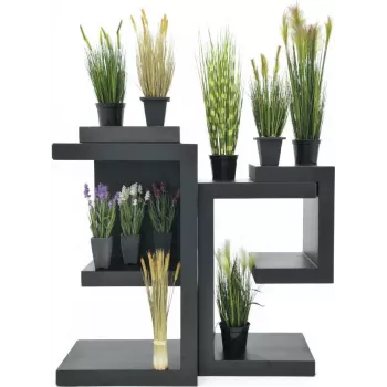 EUROPALMS Artificial Bog Grass in Decorative Pot, 60cm 82505862