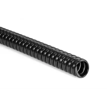 HellermannTyton SPS-30-PP-BK Spiral Wrap, Polypropylene, Black, 30 mm OD, 25 m 162-10300