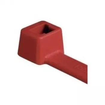 HellermannTyton T80R-N66-RD-C1 Standard Cable Tie, 210 mm x 4.6 mm, Red, 100 pcs 116-08012