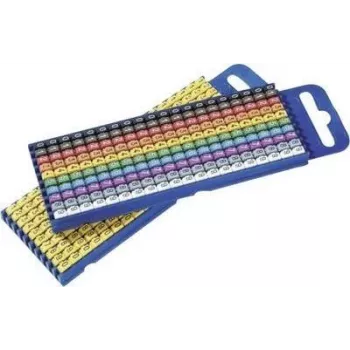 HellermannTyton WIC Clip-On Cable Marker Yellow 200 pcs 561-01101