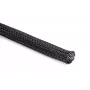 HellermannTyton opletená bužírka, polyester, černá, 21 mm, 10 m 170-80150