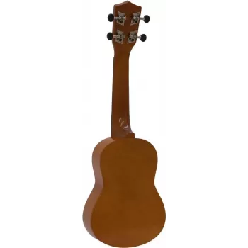 DIMAVERY UK-200 Soprano Ukulele, Brown 26255810