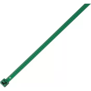 HellermannTyton LR55 Releasable Cable Tie 195 x 4.7 mm Green 25-Pack 115-00005