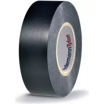 Elektroizolační páska HellermannTyton HTAPE-FLEX15-25x25-PVC-BK, PVC, černá, 25 mm x 25 m, tloušťka 0,15 mm 710-00137