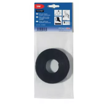 HellermannTyton suchý zip kabelová páska 1m x 12,5mm černá (130-00008)