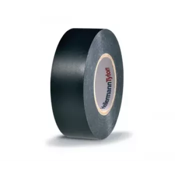 Černá PVC elektroizolační páska HellermannTyton HTAPE-FLEX1000+ 19 mm x 20 m, 105 °C, RoHS 710-00602