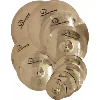 Dimavery DBMR-922 22 inch Ride Cymbal, B20 Bronze, Brilliant Finish, Hand-Hammered, Medium-Heavy 26022869