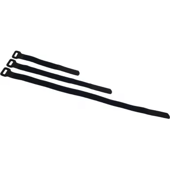 Suchý zip na kabely ACCESSORY BS-1, 25 x 300 mm, černý, balení 10 ks 30006031