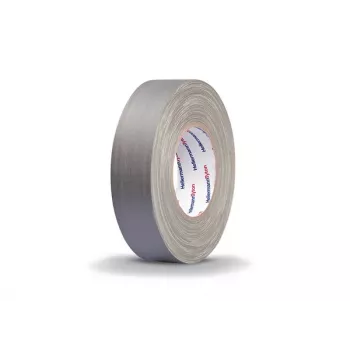 Šedá bavlněná textilní páska Hellermann Tyton HTAPE-TEX-19x50 19 mm x 50 m 712-00506
