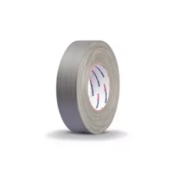 Šedá bavlněná textilní páska Hellermann Tyton HTAPE-TEX-19x50 19 mm x 50 m 712-00506