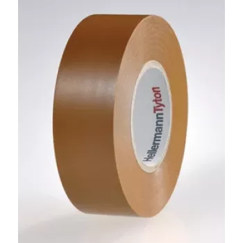 PVC izolační páska HellermannTyton 710-00158, 19 mm x 20 m, černá