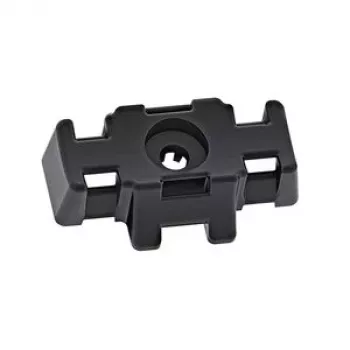 Šroubovací základna pro stahovací pásky HellermannTyton S3SB15CBM8-PA6GF30-BK, černá, M8, PA6GF30, 1 ks 151-01010