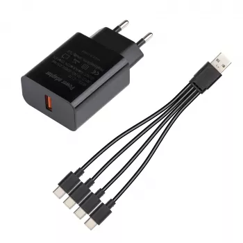 4cestný USB nabíjecí kabel Midland Albrecht pro Albrecht Multicom 2 (29935)