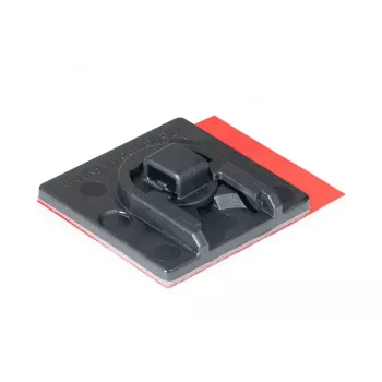 HellermannTyton SMB4APT-A Self-Adhesive Cable Tie Mounting Base, 28 x 28 mm, Natural, PA66, 1 pc 151-03364