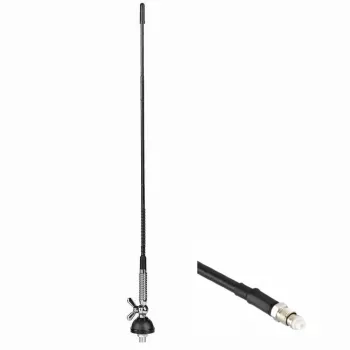 CB anténa MIDLAND Albrecht T-27 s FME, 60 cm, 26-28 MHz, 100 W PEP, 50 Ohm 67110.01