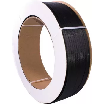 PP páskovací pás Banholzer&Wenz, balení malých rolí, 16 mm x 500 m, 4 role, jádro 62 mm (30314)